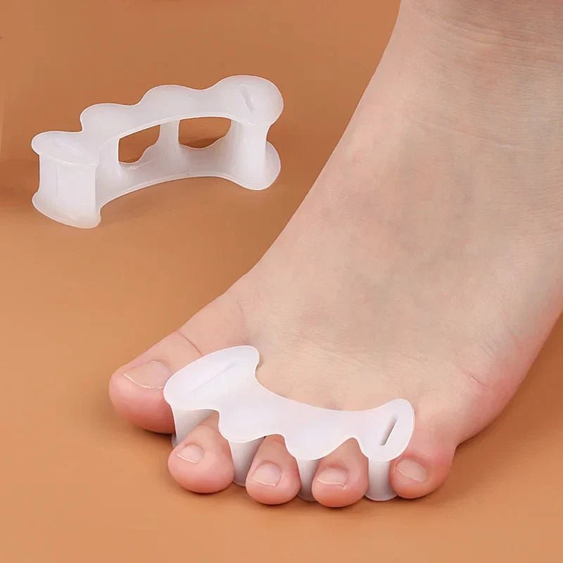 Joanetex OrtoShield Original – Separador de Dedos en Silicona Rígida Corrector Ortopédico para Hallux Valgus