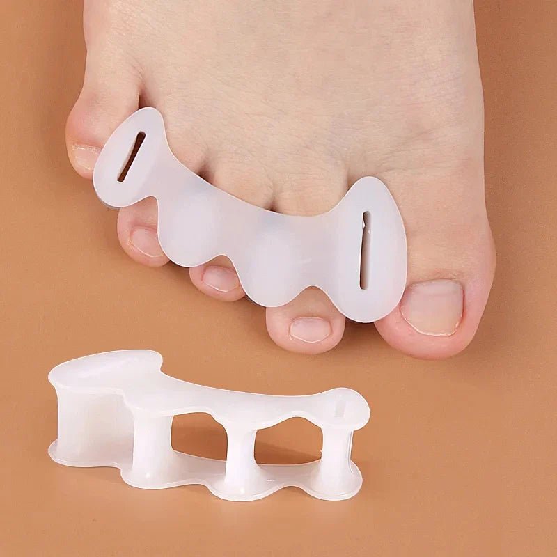Joanetex OrtoShield Original – Separador de Dedos en Silicona Rígida Corrector Ortopédico para Hallux Valgus